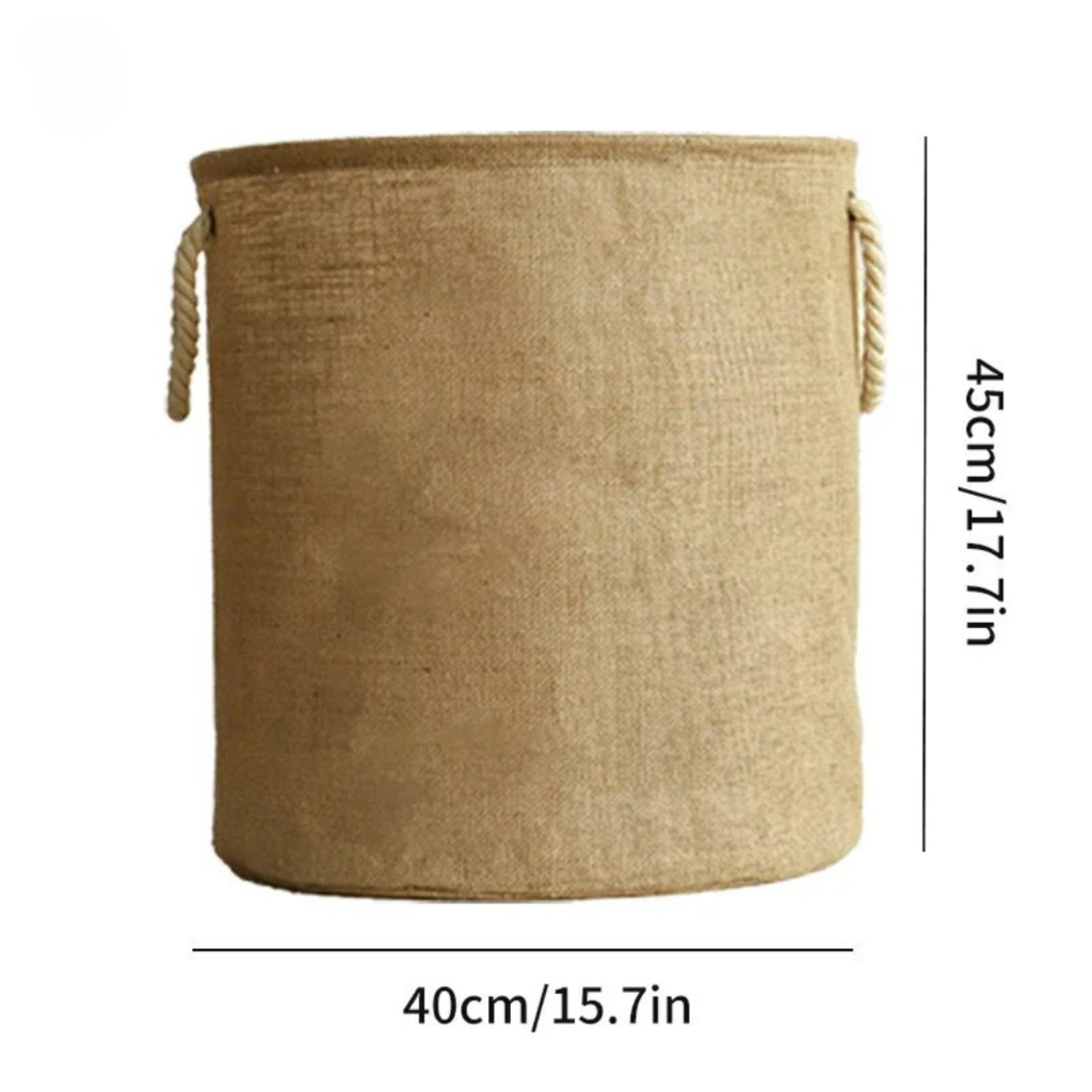 Cesta para lavanderia de algodão - Trayis Shop