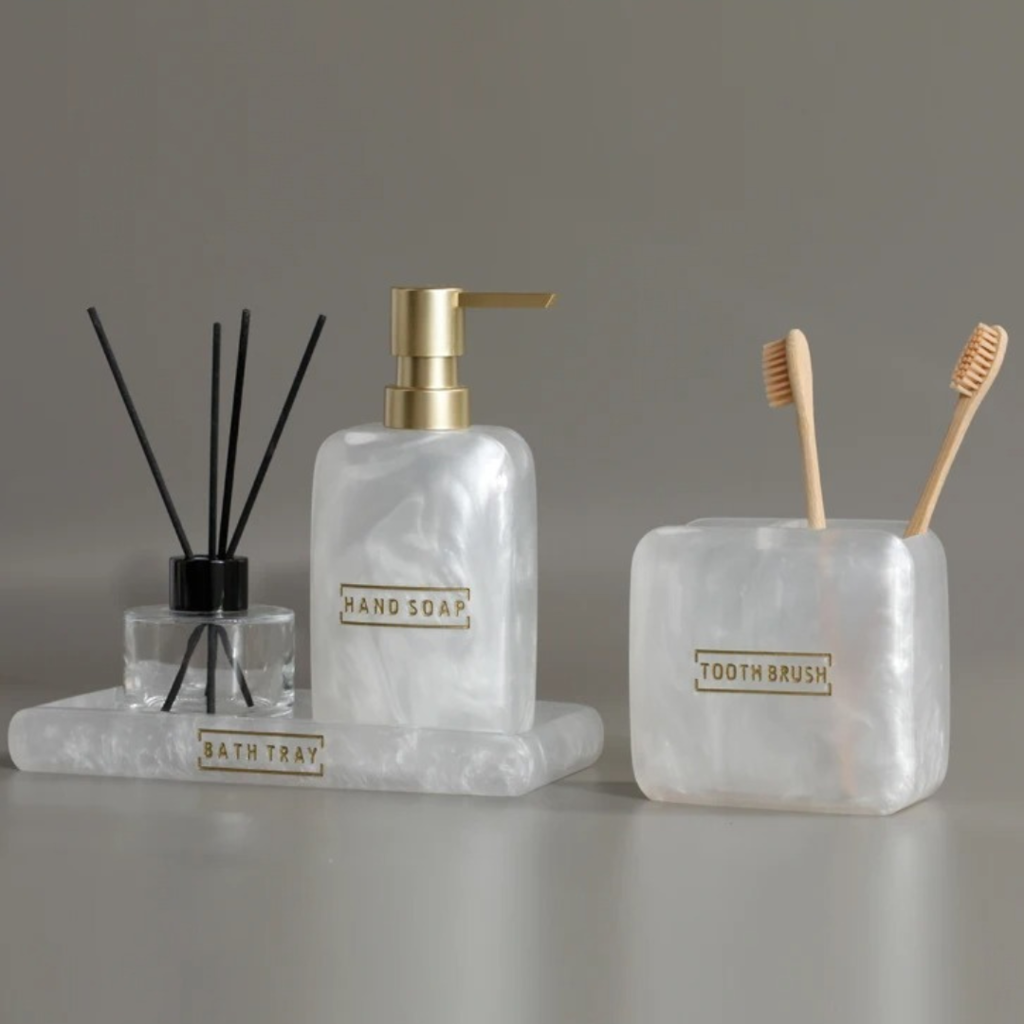 Acessórios de banheiro linha Pérola - Trayis Shop