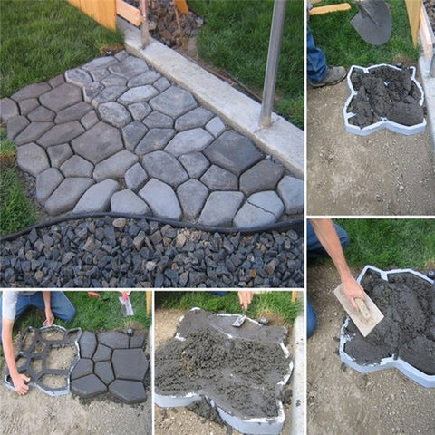 Molde de Concreto de Pavimentação para Jardim - Trayis Shop