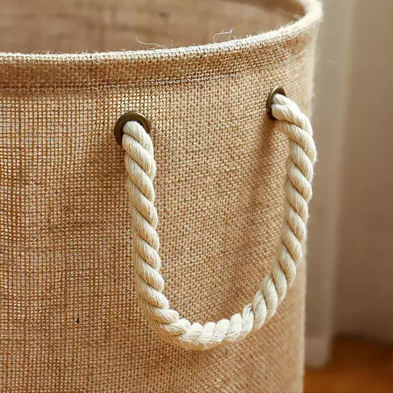 Cesta para lavanderia de algodão - Trayis Shop