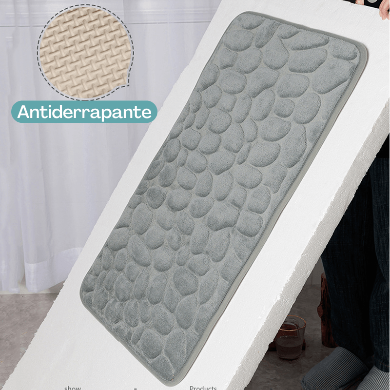 Tapete antiderrapante e ultra absorvente para banheiro - Trayis Shop