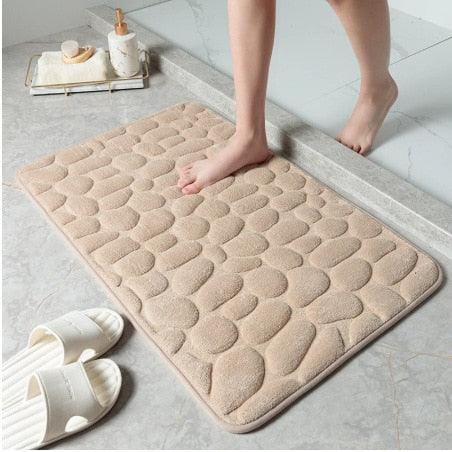 Tapete antiderrapante e ultra absorvente para banheiro - Trayis Shop