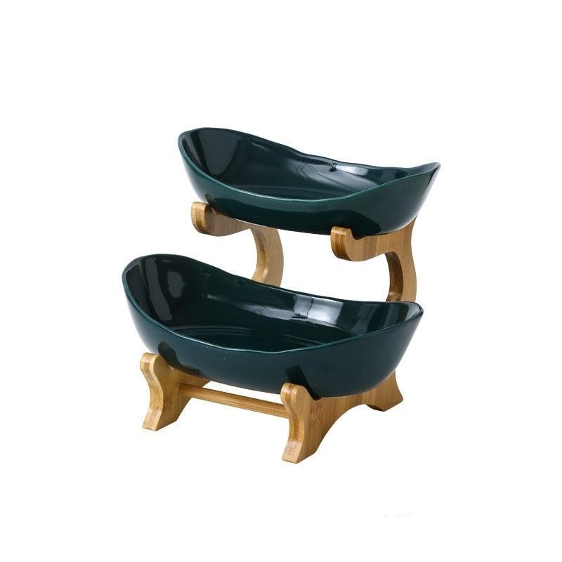 Fruteira de Mesa em Madeira Nobre - De 1 a 3 Camadas - Trayis Shop