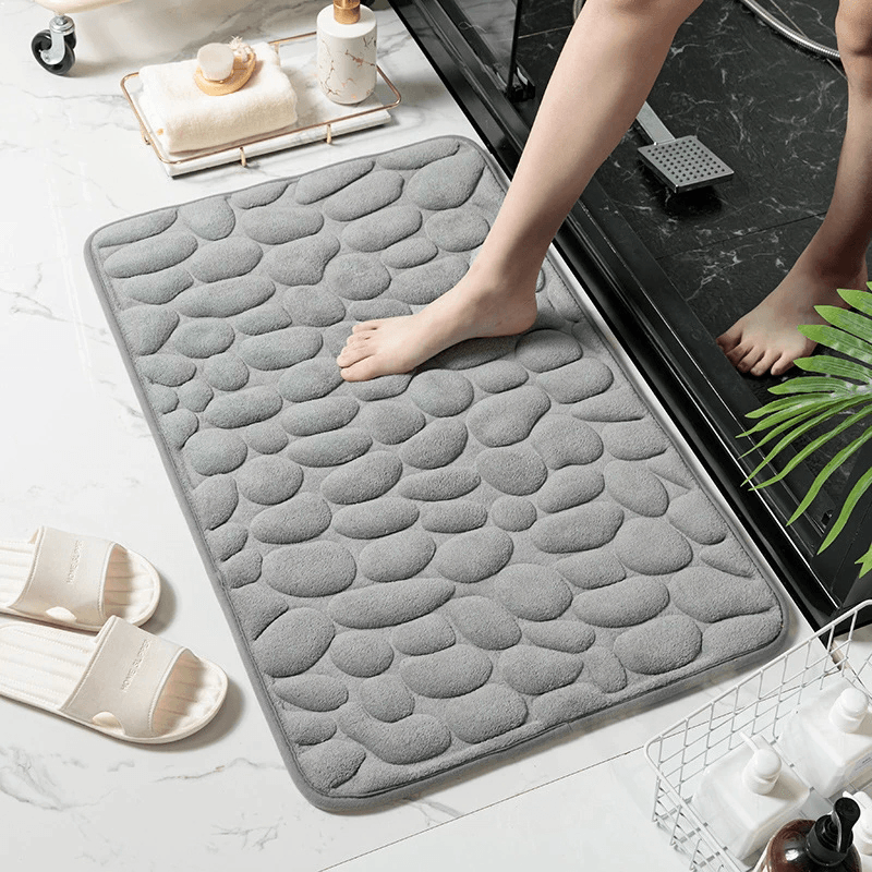Tapete antiderrapante e ultra absorvente para banheiro - Trayis Shop