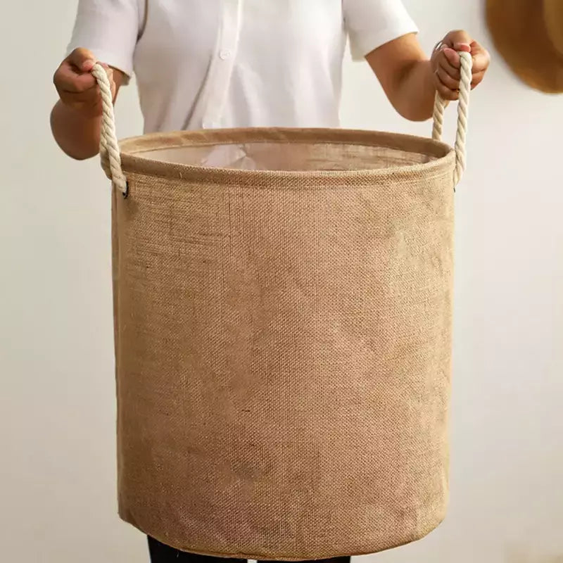 Cesta para lavanderia de algodão - Trayis Shop