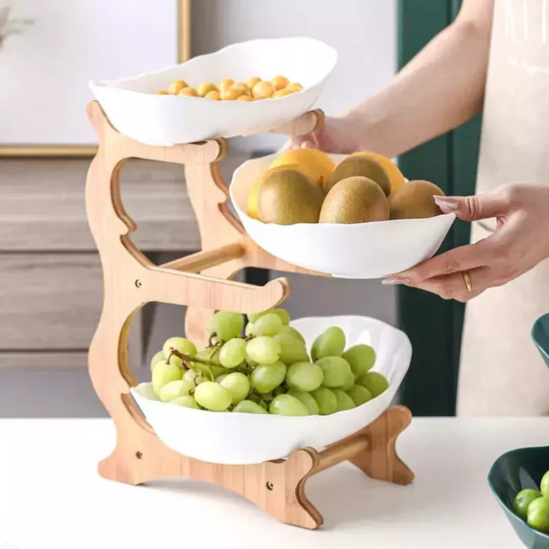 Fruteira de Mesa Bambuspace - Trayis Shop