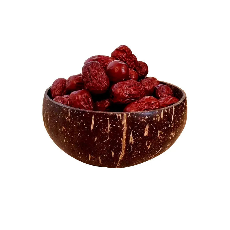 Conjunto de tigela de coco natural - Trayis Shop