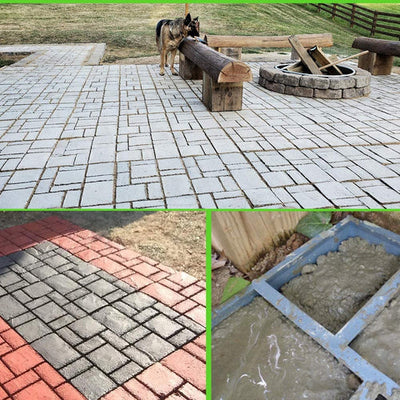 Molde de Concreto de Pavimentação para Jardim - Trayis Shop